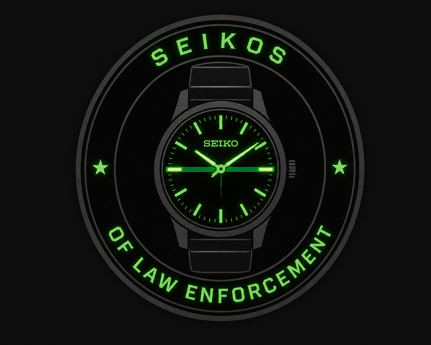 Seikos of LEO Blackout Sticker