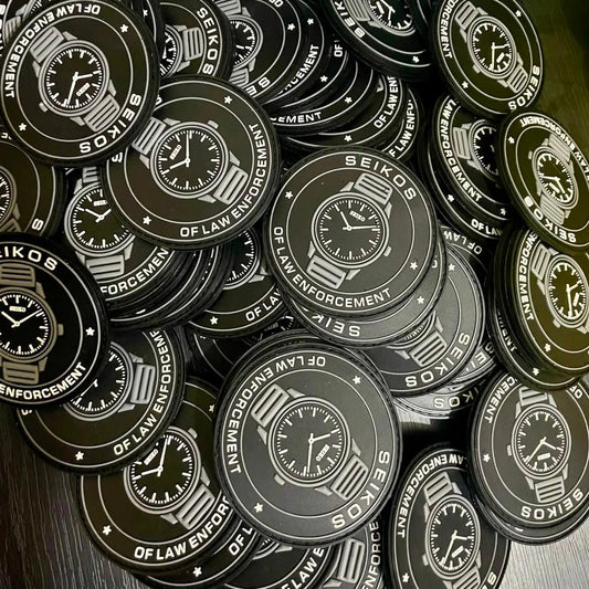 Seikos of LEO Glow in the Dark Patch
