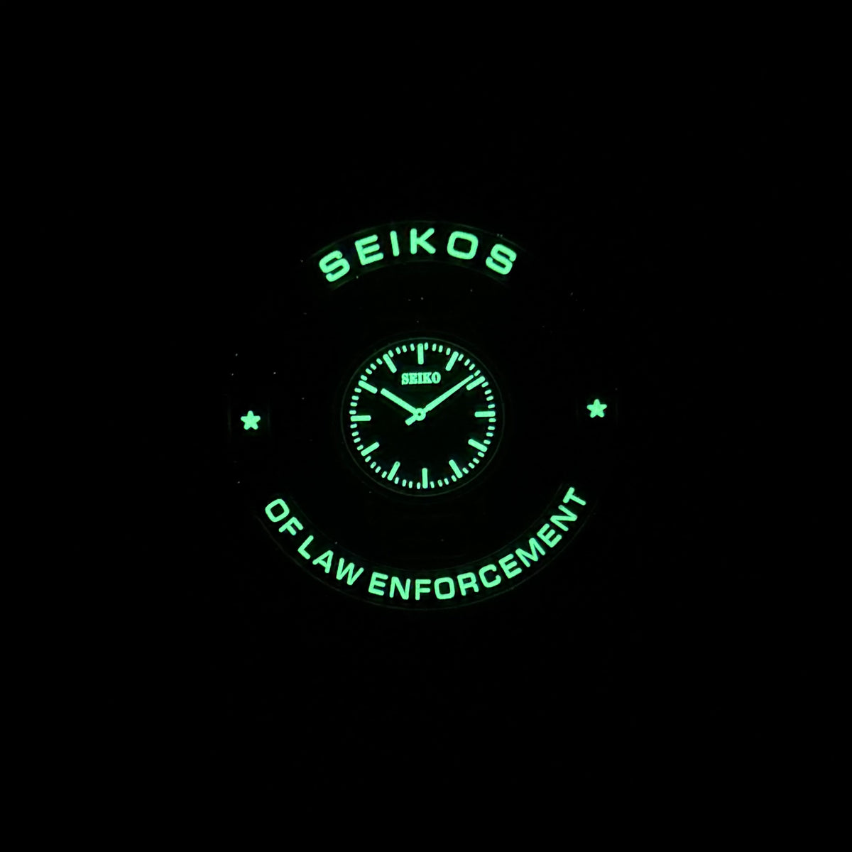Seikos of LEO Glow in the Dark Patch