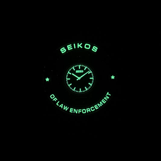 Seikos of LEO Glow in the Dark Patch