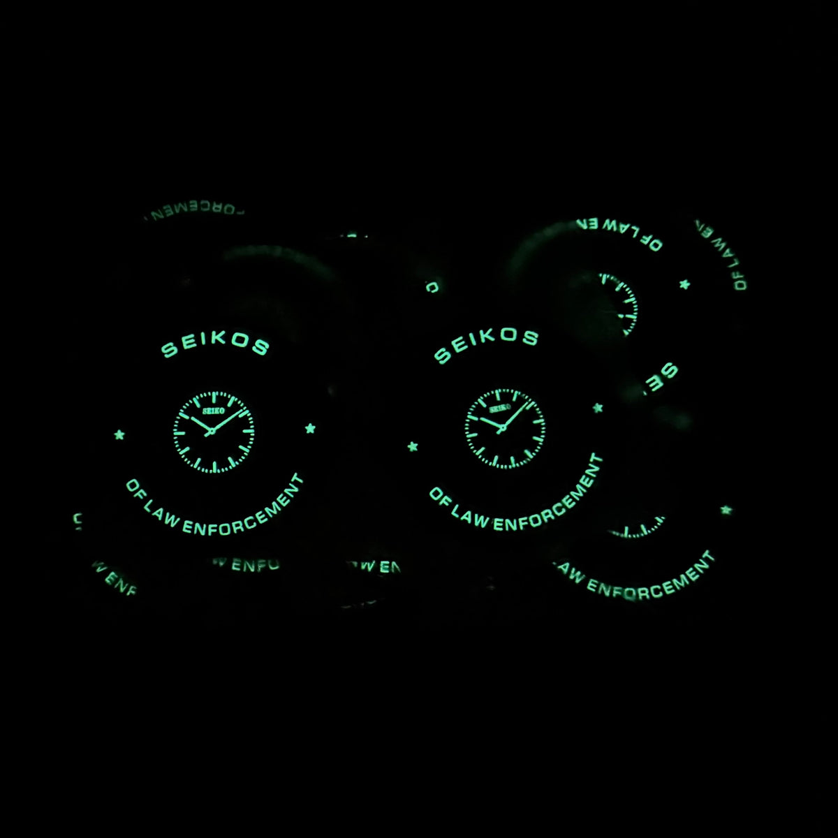 Seikos of LEO Glow in the Dark Patch