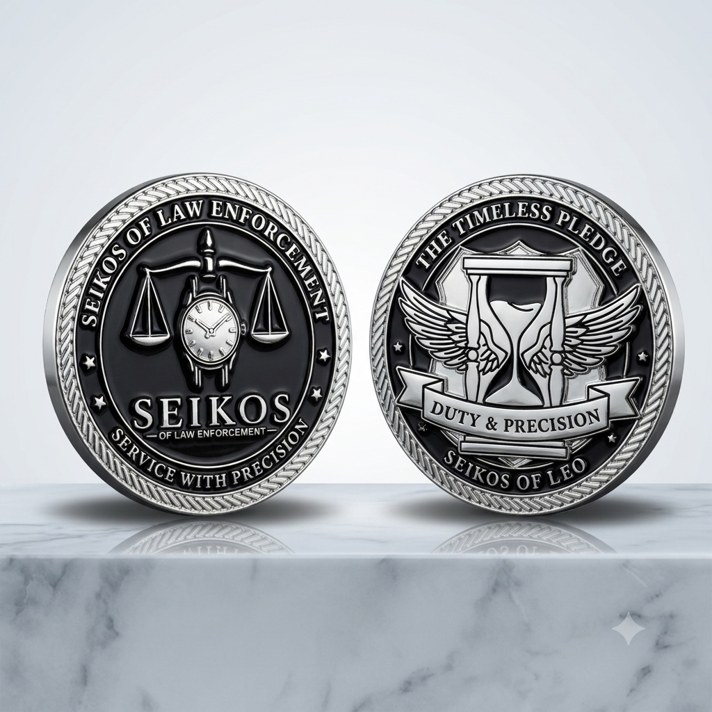 Seikos of LEO Challenge Coin