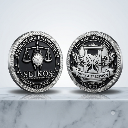 Seikos of LEO Challenge Coin