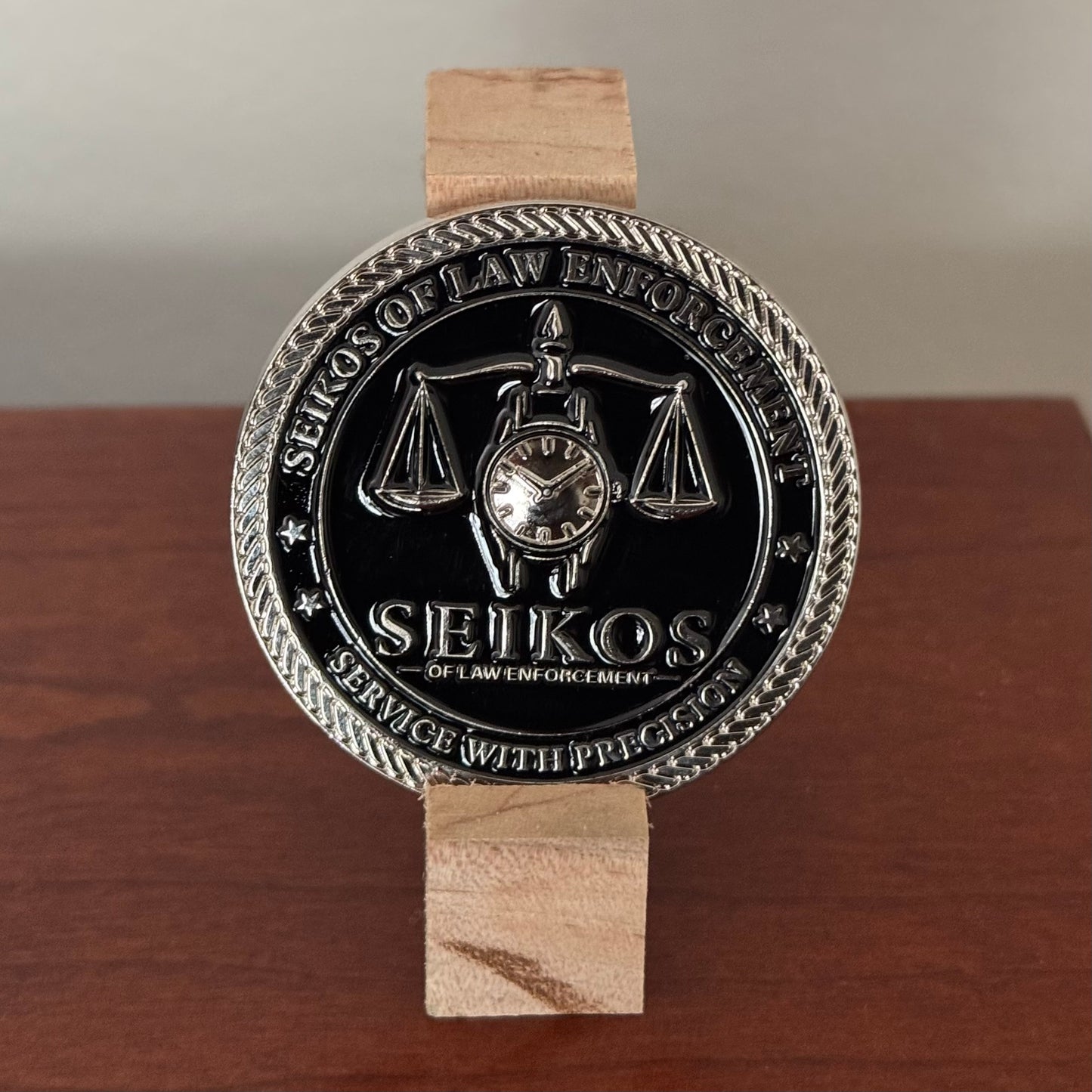 Seikos of LEO Challenge Coin